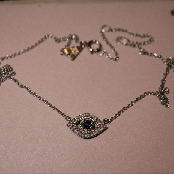 🧿🪩 Adina Reyter Evil Eye Necklace 🪩🧿 - Picture 6 of 7